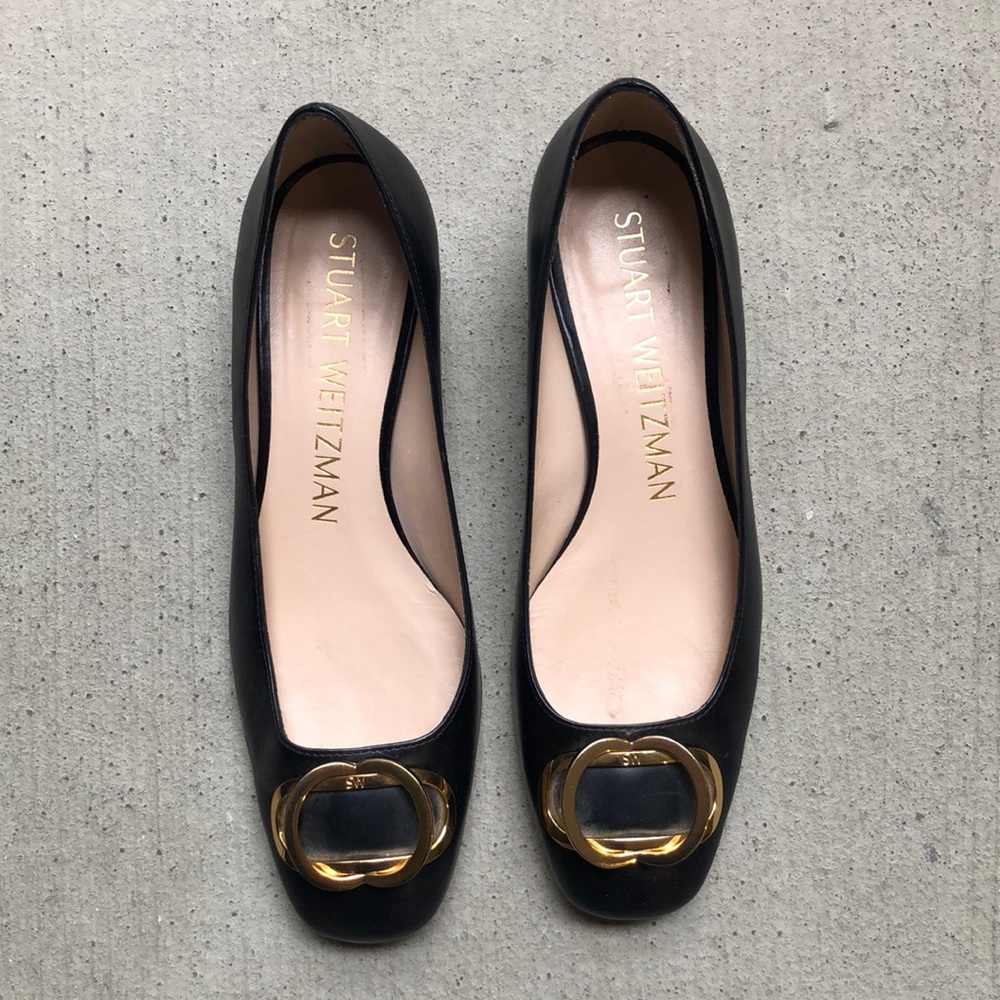 Stuart Weitzman - Anicia - Black Pumps - Size 7